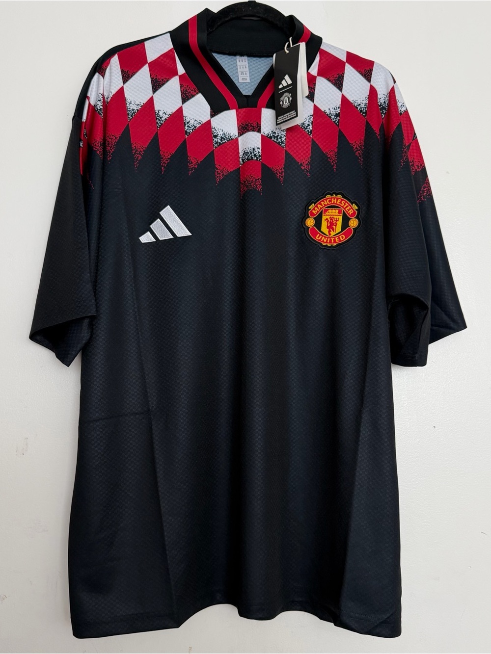Unisex Adidas Manchester United Black 2026 Stadium Jersey Black Size XL